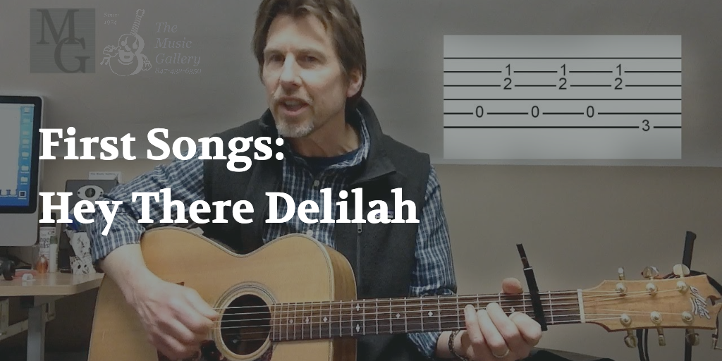 hey there delilah easy guitar chords