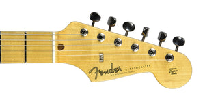 Fender Custom Shop Ancho Poblano Stratocaster Relic in Grafitti Yellow CZ577285 - The Music Gallery