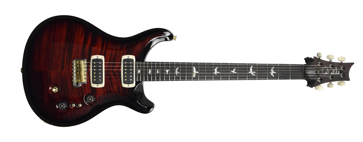 PRS Custom 24-08 Electric Guitar in Fire Smokeburst