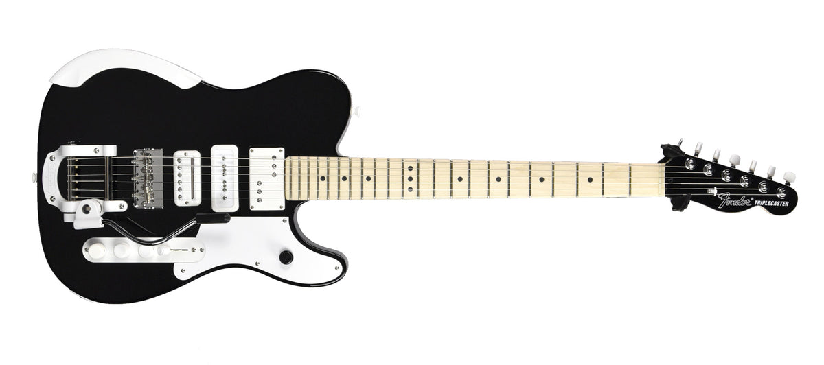Fender_極美品 Fender Jack White Triplecaster in Black JW240790 | The Music