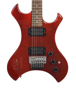 Used Kramer Floyd Rose Eddie Van Halen Etched Electric Guitar in Cherry D1056 - The Music Gallery