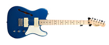 Squier Paranormal Cabronita Telecaster Thinline in Lake Placid Blue CYKL21016417 - The Music Gallery