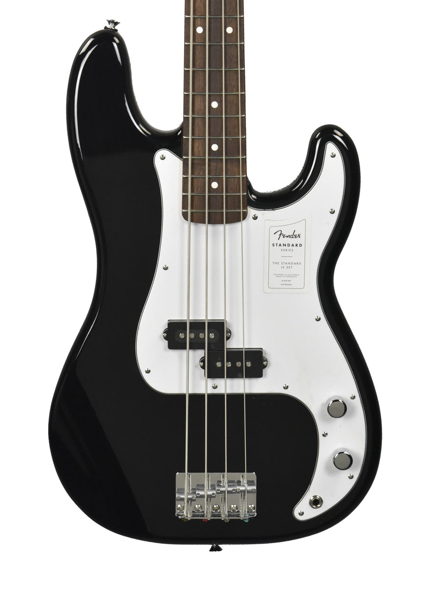 Fender Standard Precision Bass Guitar in Black ICF25019103– The