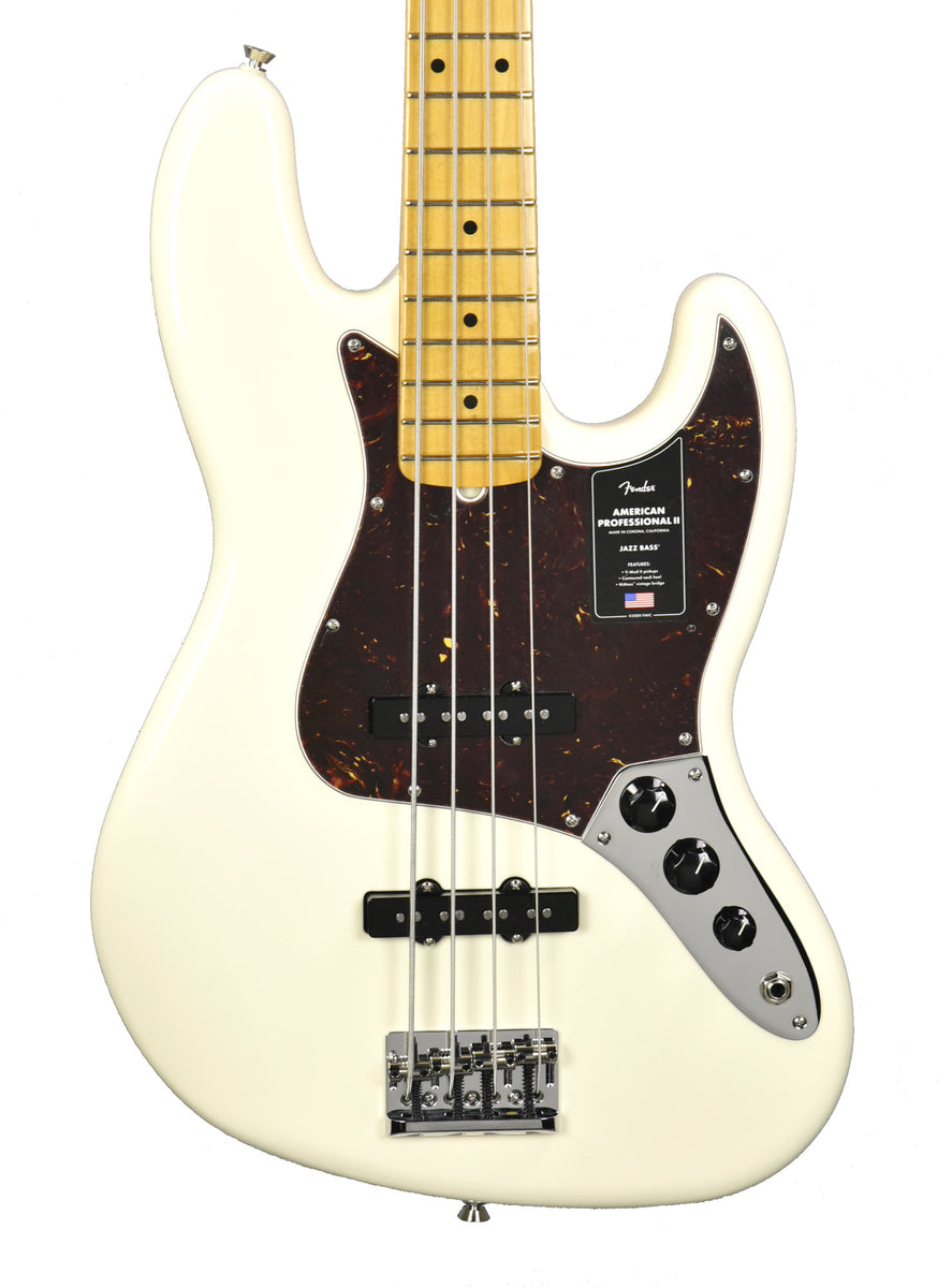 Fender American Professional II Jazz Bass in Olympic White