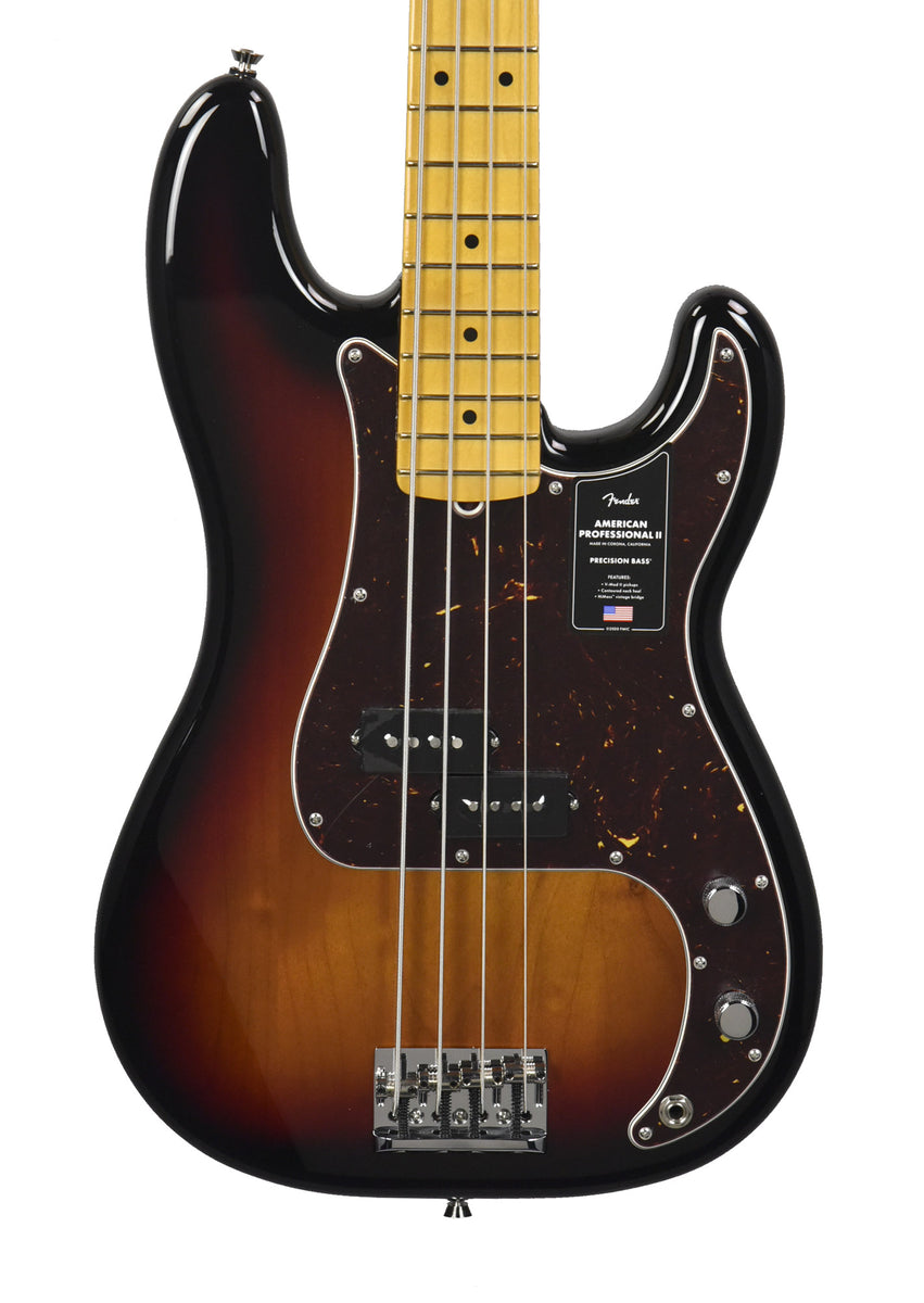 Fender American Professional II Precision Bass in 3-Color Sunburst