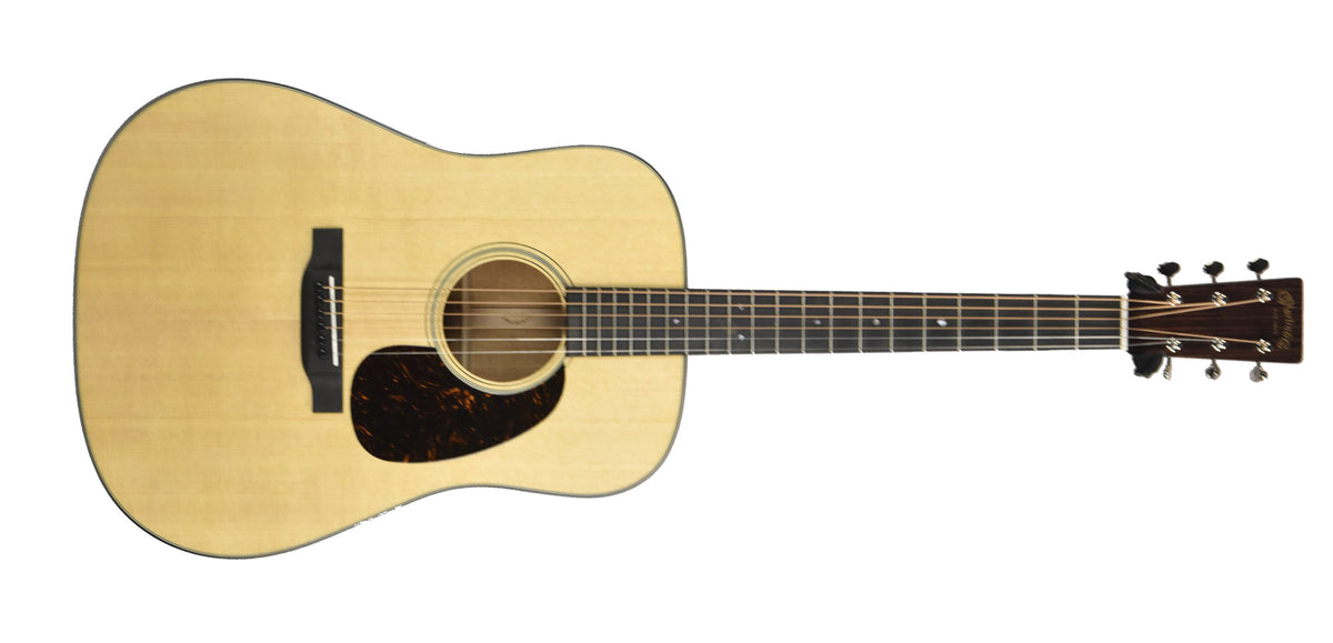 Martin D-18 Satin Acoustic Guitar in Natural 2904877 | The Music