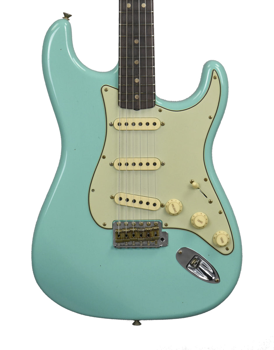 Fender Custom Shop 63 Stratocaster Journeyman Relic in Sea Foam