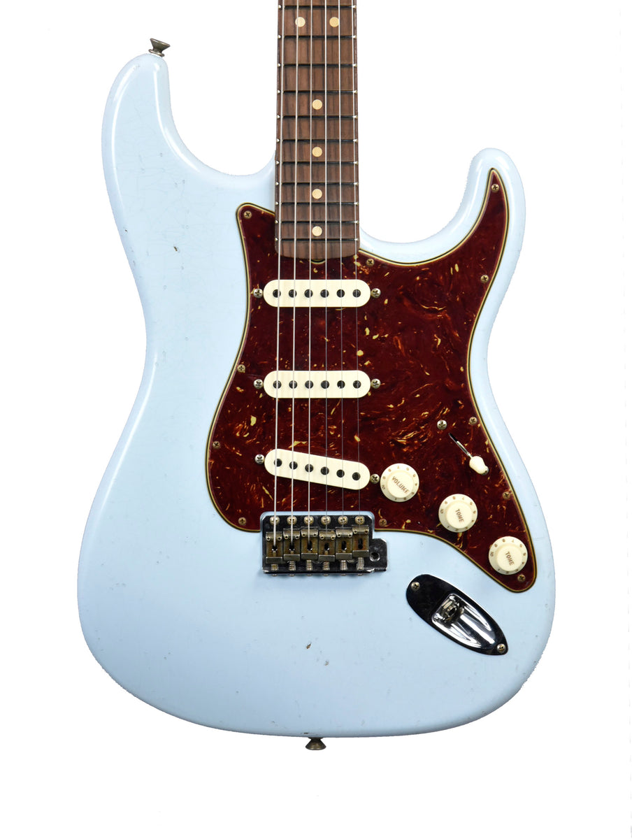 Fender Custom Shop 63 Stratocaster Journeyman in Sonic Blue