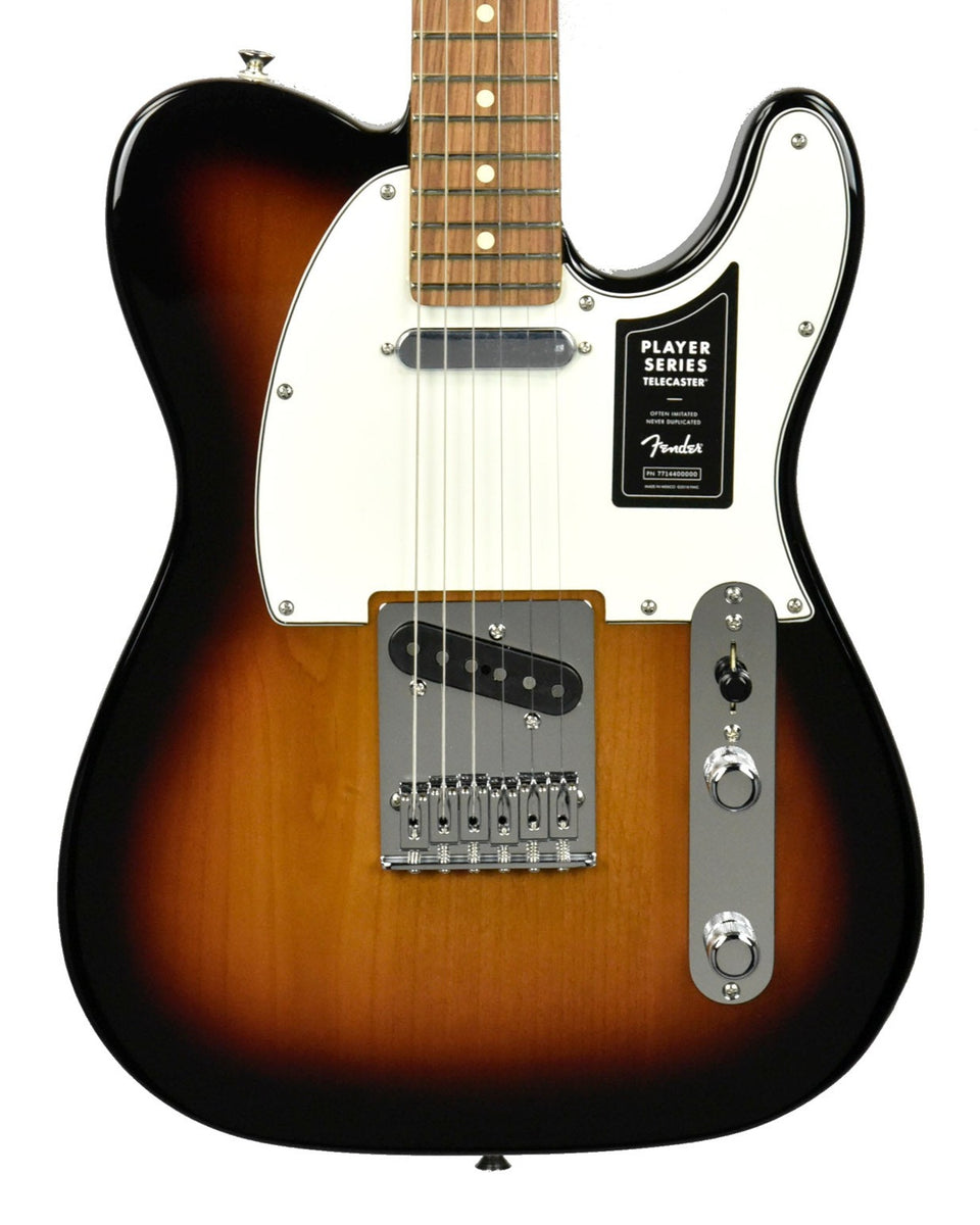 Fender Player Telecaster in 3 Color Sunburst MX23038536 | The Music Gallery