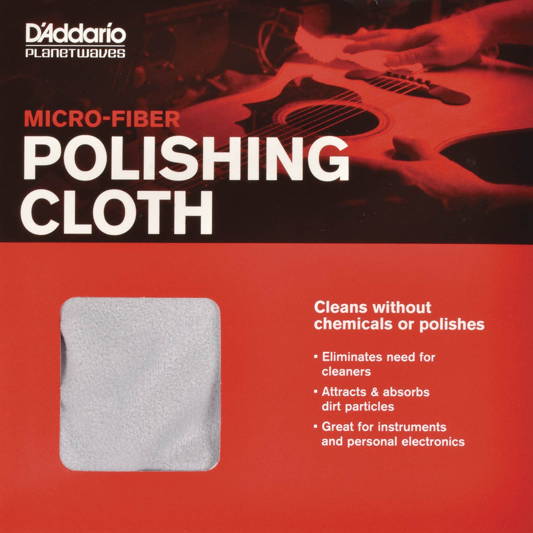 D'Addario Planet Waves Micro-Fiber Polishing Cloth - The Music Gallery