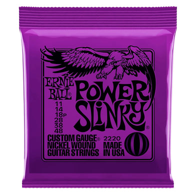 Ernie Ball Power Slinky 2220 .011-.048 Nickel Wound Electric Strings - The Music Gallery
