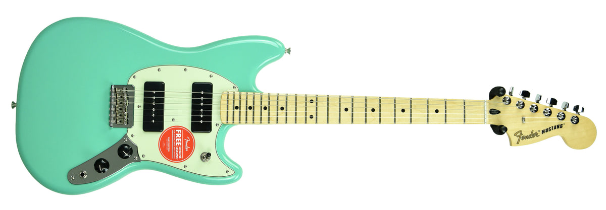 Fender　Gallery　Mustang　in　90　Seafoam　Electric　Guitar　Green　MX19200487　The　Music