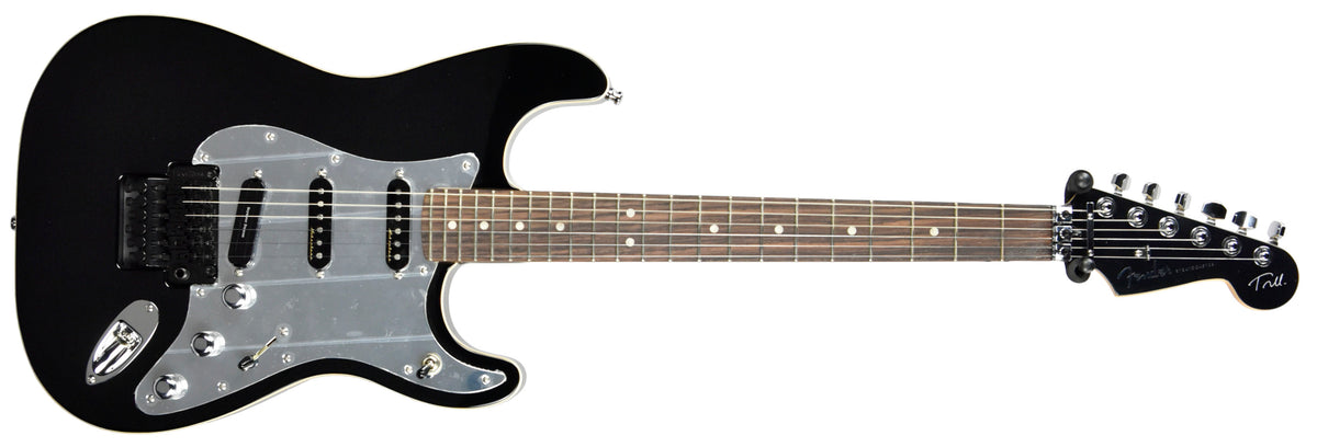 Fender Tom Morello Stratocaster in Black MX21536463 | The Music 
