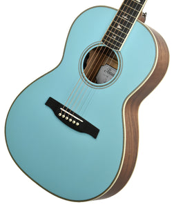 PRS SE P20E Acoustic Electric Guitar in Powder Blue D11557 - The Music Gallery