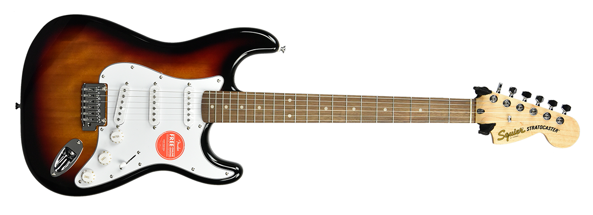 Squier Affinity Series Stratocaster in 3 Color Sunburst