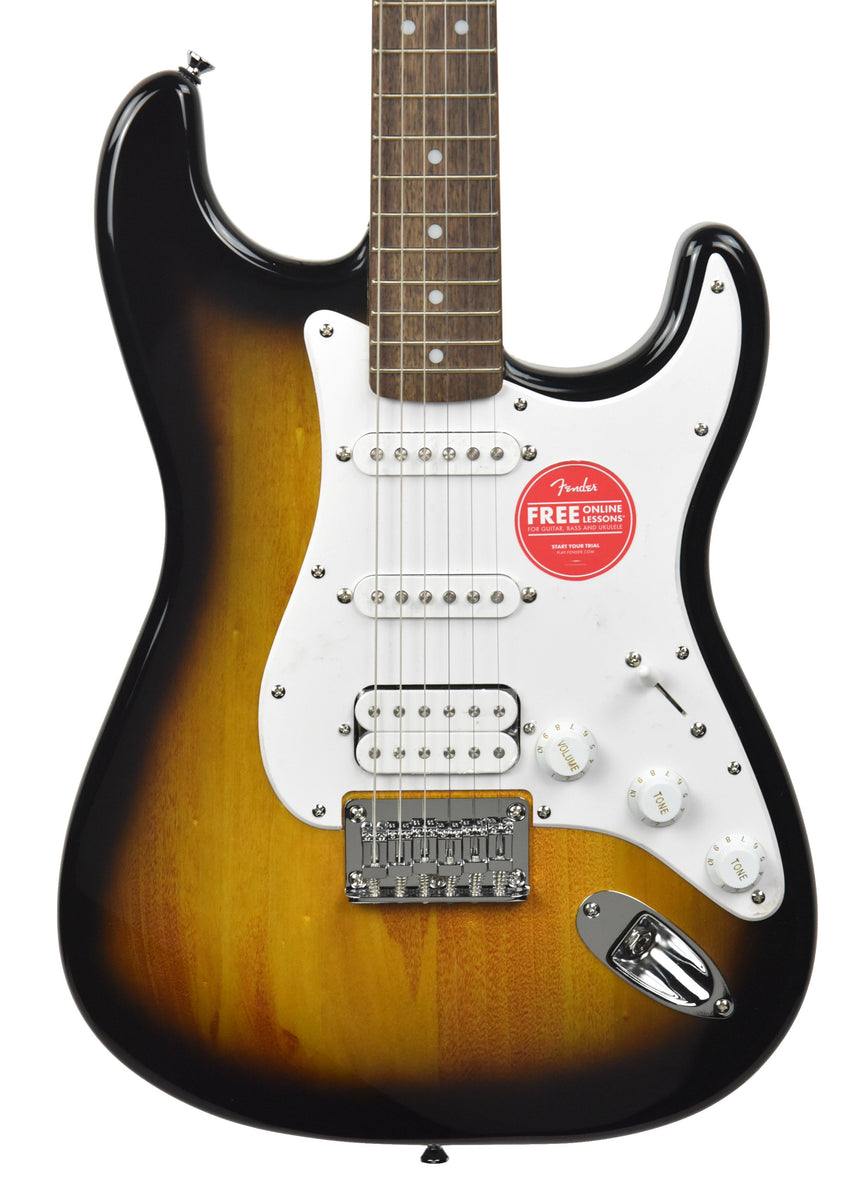 Genuine! Fender Squier Strat Hardtail BODY Brown Sunburst