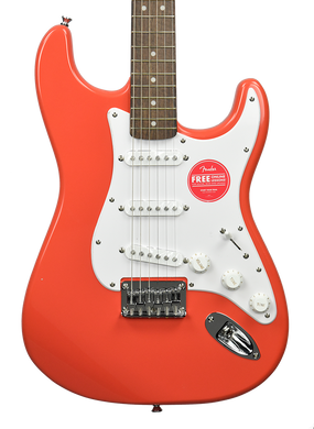 Squier Bullet Stratocaster HT in Fiesta Red ICSA22002153 - The Music Gallery
