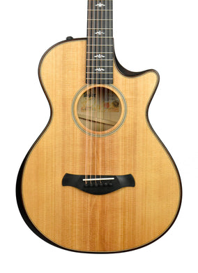 Taylor Builder's Edition 652ce 12-String Acoustic-Electric Guitar in Natural 1211012097 - The Music Gallery