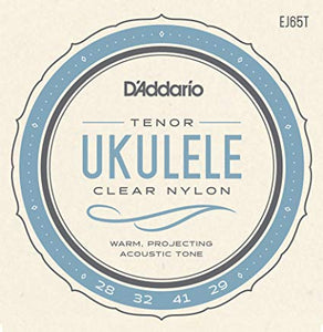 D'Addario EJ65T Pro-Arté Custom Extruded Tenor Ukulele Strings - The Music Gallery
