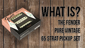 The Fender Pure Vintage '65 Strat Pickup Set: Surf's up!