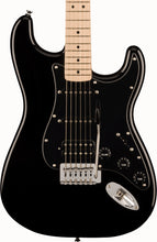 Squier Sonic Stratocaster HSS in Black ICSJ25016327 - The Music Gallery