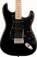 Squier Sonic Stratocaster HSS in Black ICSJ25016327 - The Music Gallery