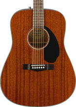 Fender CD-60S Dreadnought All-Mahogany Acoustic Guitar in Natural IOZJ25001459 - The Music Gallery
