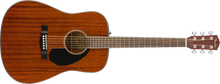 Fender CD-60S Dreadnought All-Mahogany Acoustic Guitar in Natural IOZJ25001527 - The Music Gallery