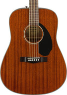 Fender CD-60S Dreadnought All-Mahogany Acoustic Guitar in Natural IOZJ25001459 - The Music Gallery