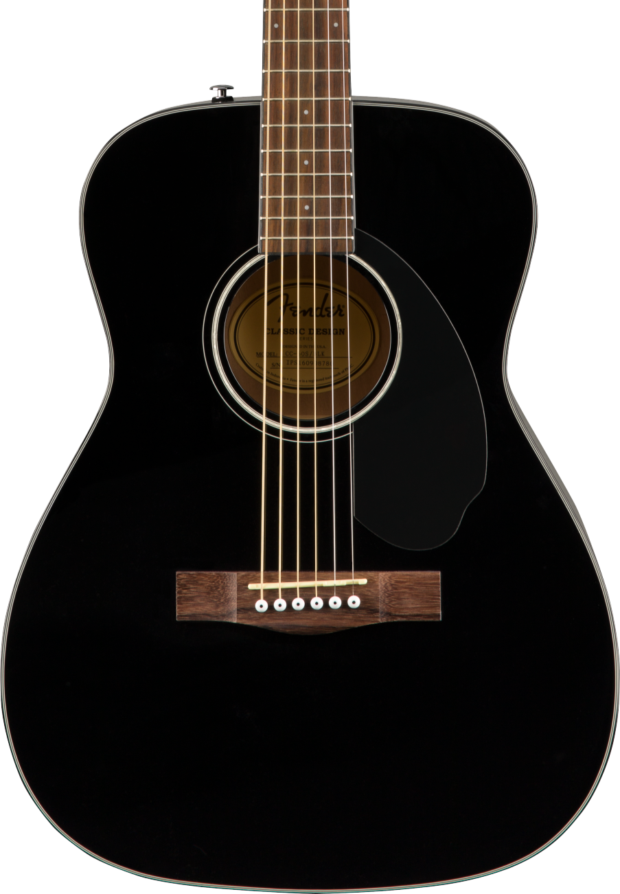 Fender CC-60S Concert Pack V2 Acoustic Guitar in Black IPS240603703