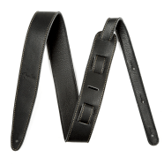 Fender Artisan Crafted 2" Leather Guitar Strap Black