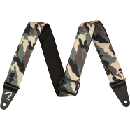 Fender Camo 2" Guitar Strap Woodland