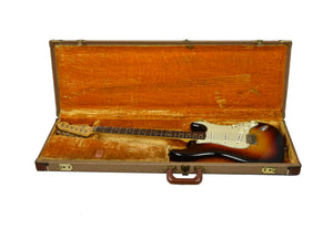 Used 1961 Fender Stratocaster in 3-Tone Sunburst w/OHSC 66171 - The Music Gallery