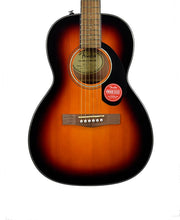Fender CP-60S Parlor Acoustic Guitar in Sunburst IPS260102864 - The Music Gallery
