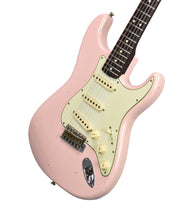 Fender Custom Shop 63 Stratocaster Journeyman in Faded Shell Pink R133234 - The Music Gallery