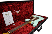 Fender Custom Shop 63 Stratocaster Journeyman Relic in Surf Green R125544 - The Music Gallery