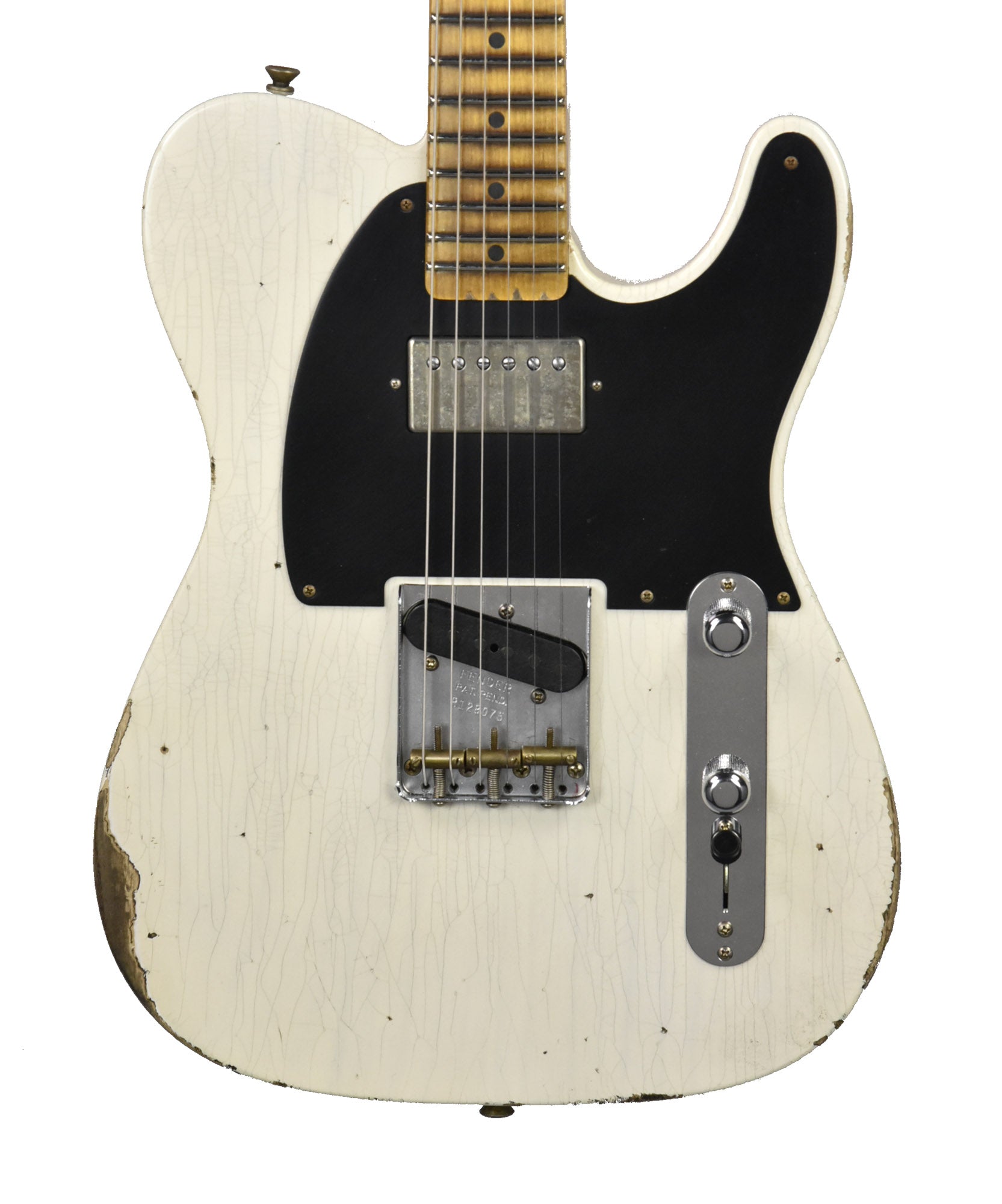 Fender Custom Shop 52 HS Telecaster in Aged White Blonde R136640 