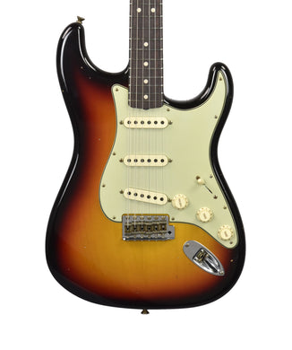 Fender Custom Shop 63 Stratocaster Journeyman Relic in Chocolate 3 Tone Sunburst R133511
