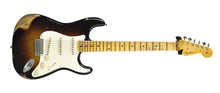 Used 2020 Fender Custom Shop Wildwood 10 1957 Stratocaster Wide Fade 2 Tone Sunburst Heavy Relic R103507 - The Music Gallery