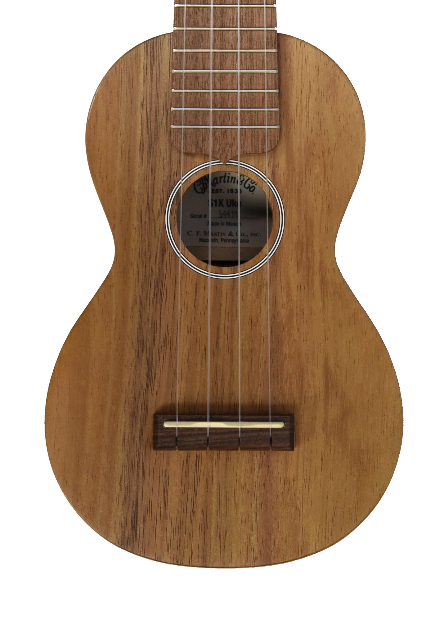 Martin S1K Koa Soprano Ukulele 34411 | The Music Gallery