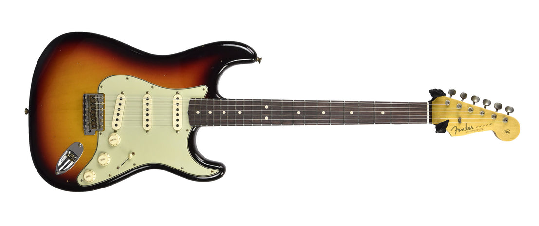 Fender Custom Shop 63 Stratocaster Journeyman Relic in Chocolate 3