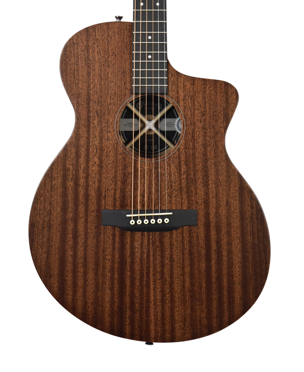 Martin SC-10E Acoustic-Electric Sapele Satin Guitar 2856125