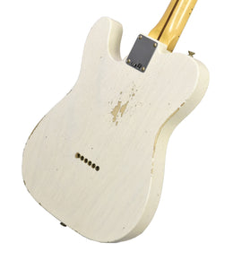 Fender Custom Shop 50s Telecaster Relic in Aged White Blonde 1-Piece Ash Body R136640