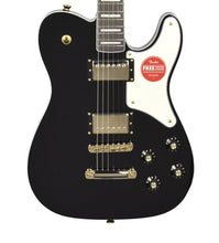 Squier Limited Edition Paranormal Troublemaker Telecaster Deluxe in Black ISSD24004452