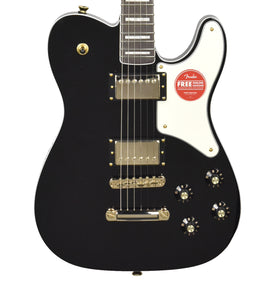 Squier Limited Edition Paranormal Troublemaker Telecaster Deluxe in Black ISSD24004452