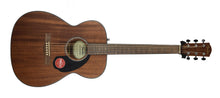 Fender CC-60S Concert Pack V2 All-Mahogany Acoustic Guitar in Natural CWCJ25001226 - The Music Gallery