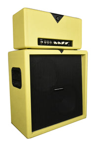 Used 2006 Divided by 13 JRT 9/15 Head and 2x12 Cabinet in Yellow and Black 572-132