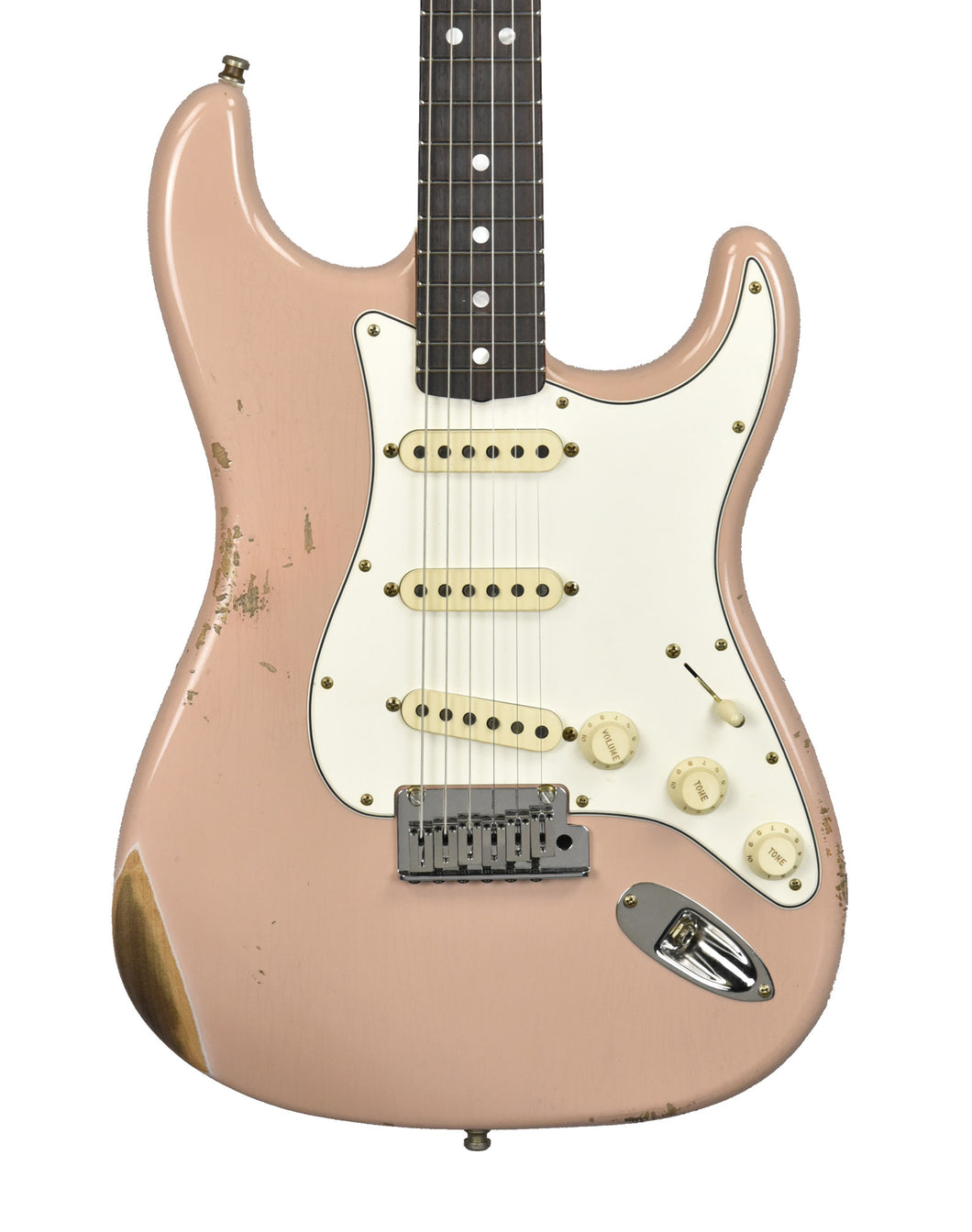 Fender Custom Shop Stratocaster Pro 2025 Relic in Dirty Shell Pink 16509