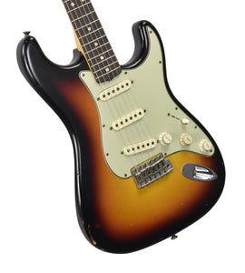 Fender Custom Shop Masterbuilt 63 Stratocaster Journeyman Relic by Yuriy Shishkov in 3-Color Sunburst R145085