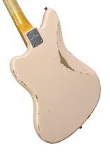 Fender Custom Shop 63 Jazzmaster Relic in Faded Aged Shell Pink CZ584937 - The Music Gallery